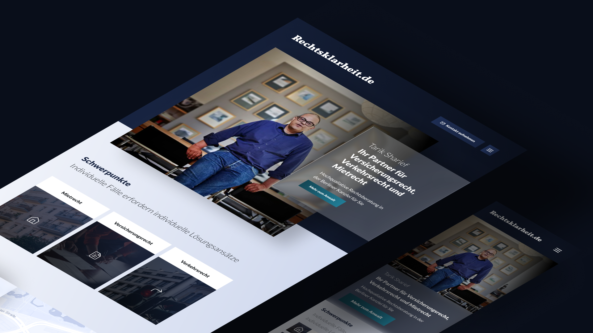 Relaunching a Lawyer's Website with React
